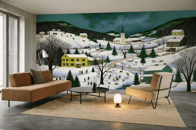 Snowy Hearthscape