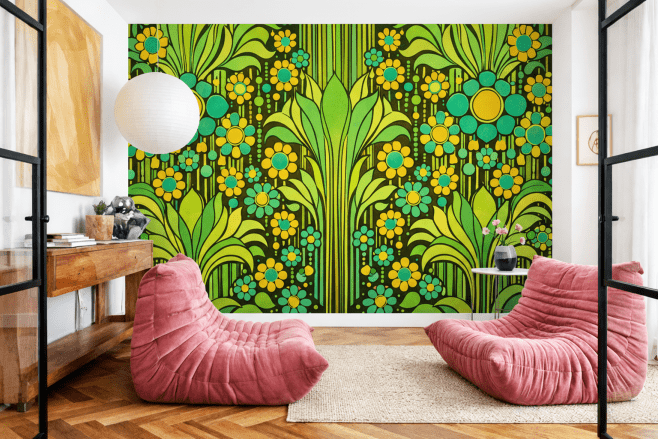 Canopy Floral Burst