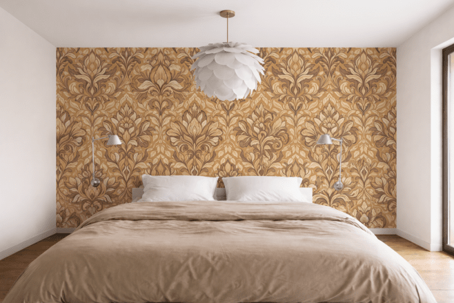 Golden Flora Veil