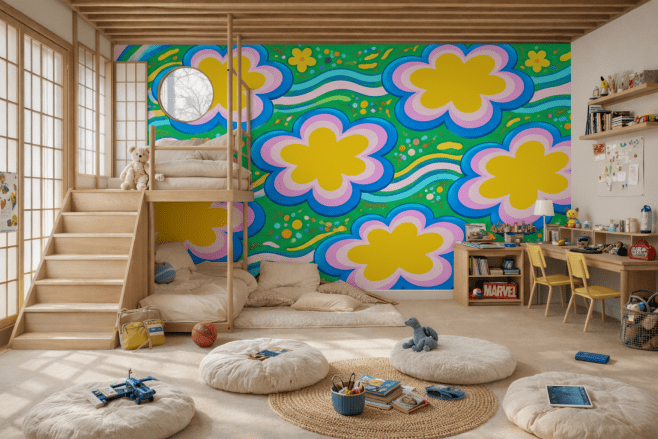 Vibrant Floral Whimsy