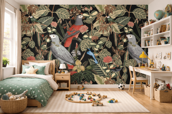 Tropical Avian Mosaic