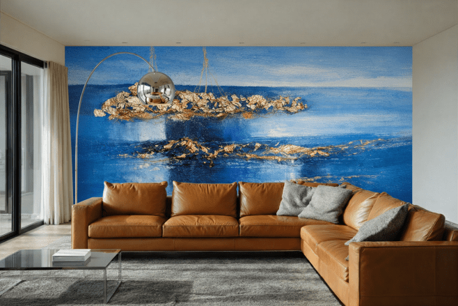 Gilded Waterscape