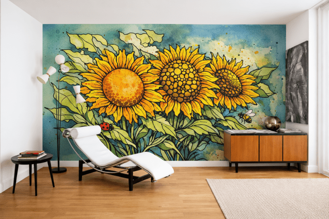 Sunlit Blossom Glade