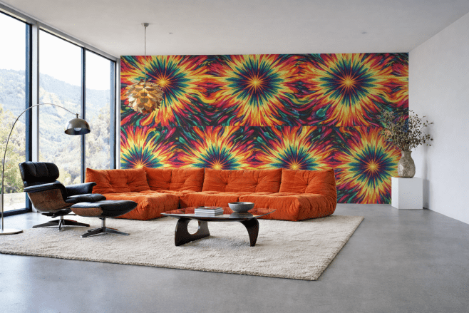Kaleidoscopic Flame