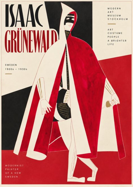 Isaac Grünewald Costume Design I No5 - Plakát