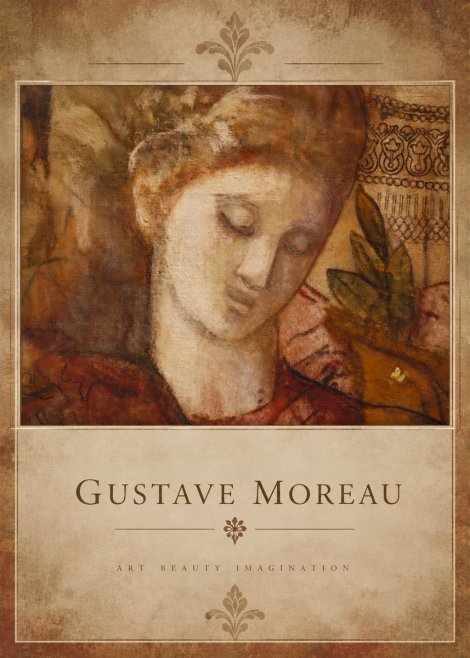 Gustave Moreau Female Head Study No6 - Plakát
