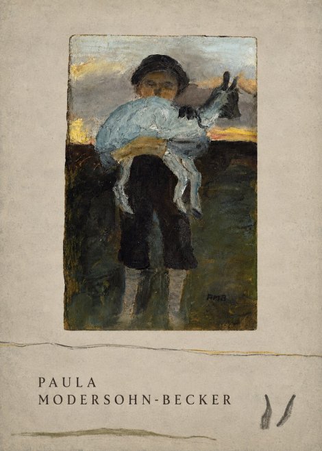 Paula Modersohn-Becker Boy with Goat No5 - Plakát
