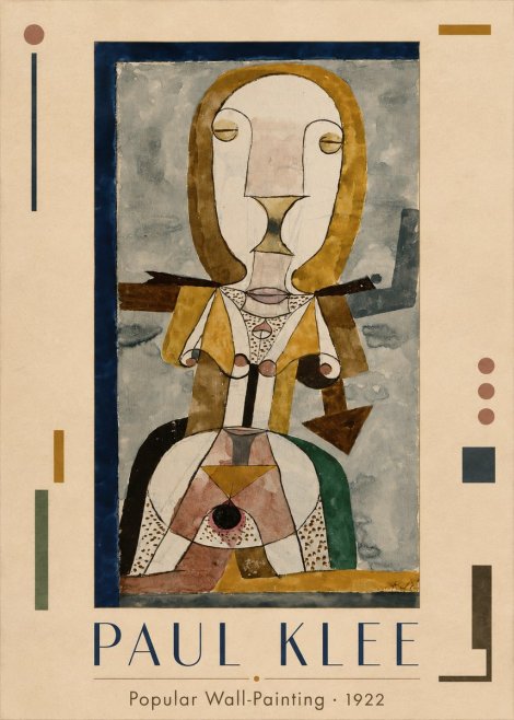 Paul Klee Popular Wall-painting No1 - Plakát