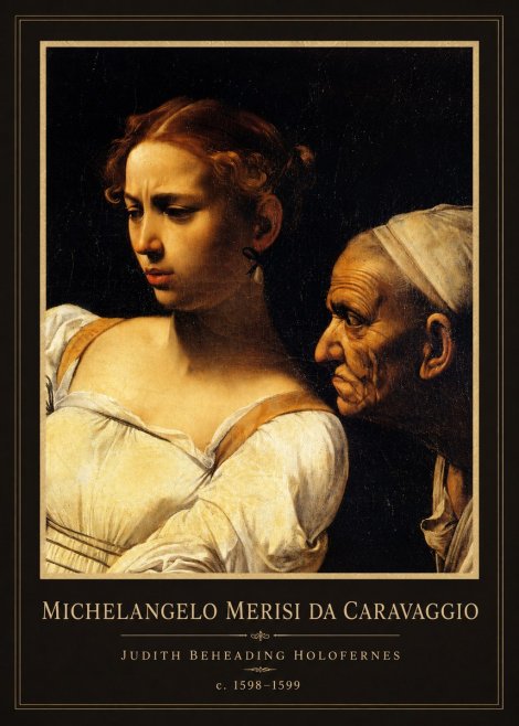 Michelangelo Merisi da Caravaggio Judith Beheading Holofernes I No1 - Plakát