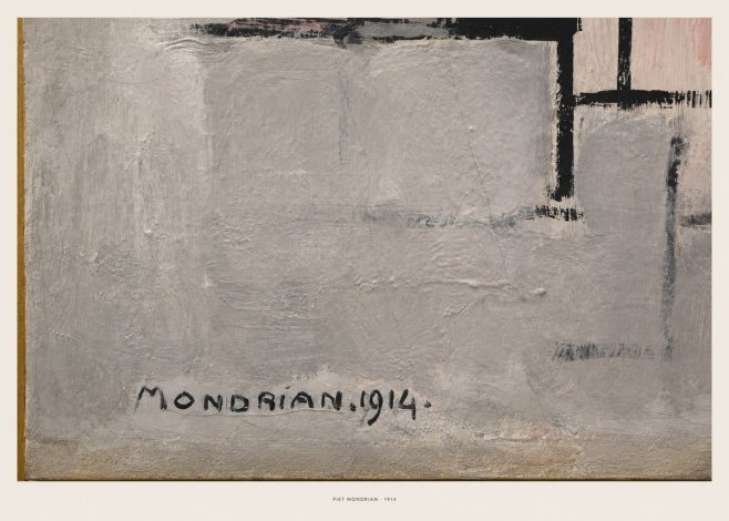 Piet Mondrian Composition 1914 No6 - Plakát
