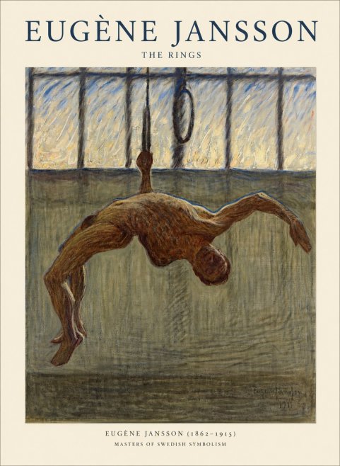 Eugène Jansson The Rings No1 - Plakát