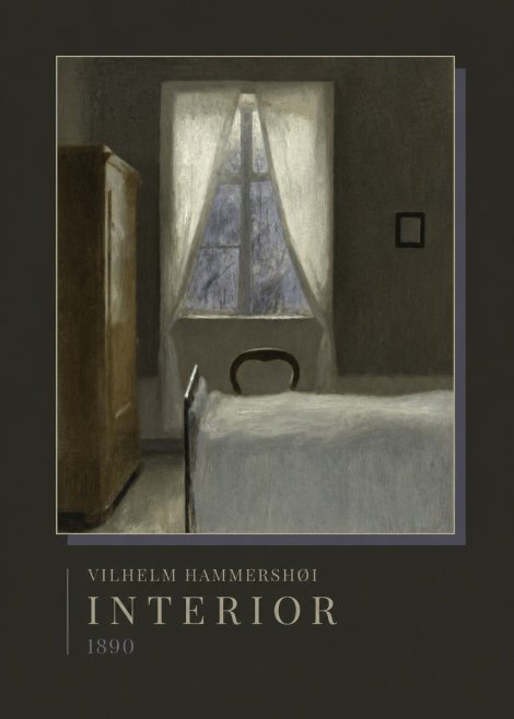 Vilhelm Hammershøi Interior I No4 - Plakát