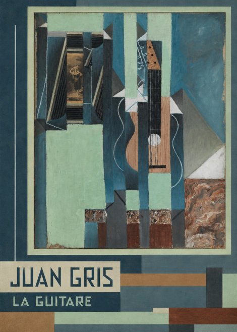 Juan Gris La Guitare No3 - Plakát