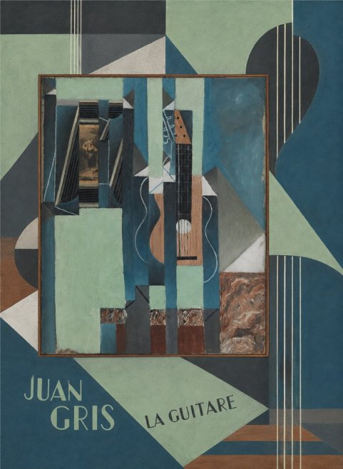 Juan Gris La Guitare No6 - Plakát