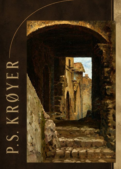 P.S. Krøyer Archway in an Italian Street No2 - Plakát
