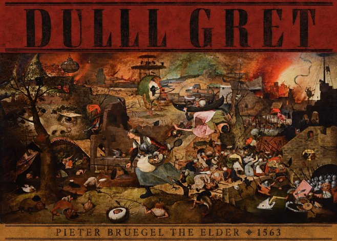 Pieter Bruegel Dull Gret I No4 - Plakát