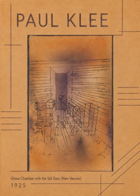 Paul Klee Ghost Chamber with the Tall Door (New Version) No1 - Plakát