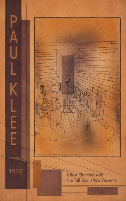 Paul Klee Ghost Chamber with the Tall Door (New Version) No6 - Plakát