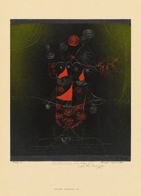 Paul Klee Tripel-marionette No6 - Plakát