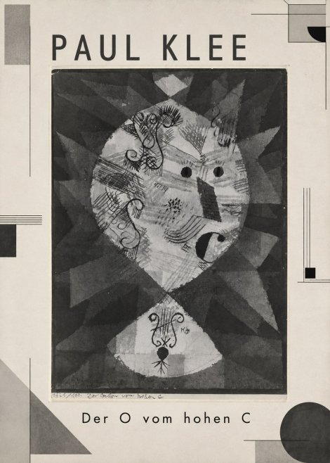 Paul Klee Der O Vom Hohen C No1 - Plakát