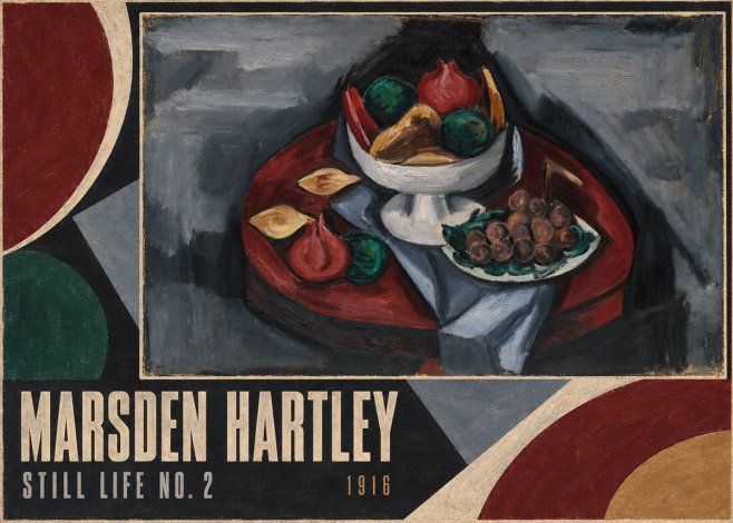 Marsden Hartley Still Life No. 2 No4 - Plakát