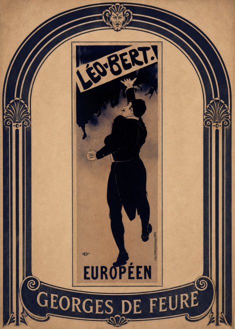 Georges de Feure Léo-bert! I No6 - Plakát