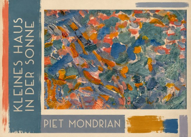 Piet Mondrian Kleines Haus in Der Sonne I No2 - Plakát
