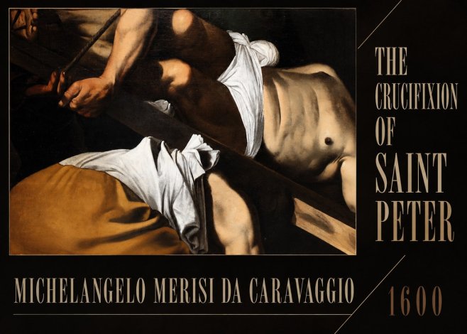 Michelangelo Merisi da Caravaggio The Crucifixion of Saint Peter I No5 - Plakát