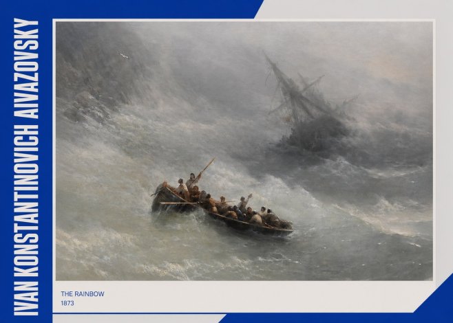 Ivan Konstantinovich Aivazovsky The Rainbow No2 - Plakát