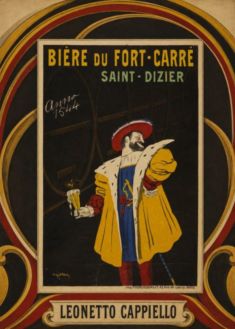 Leonetto Cappiello Bière Du Fort-carré Saint-dizier No3 - Plakát