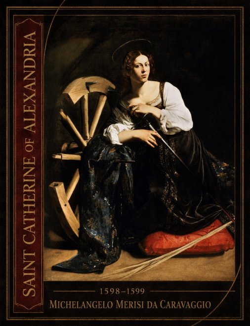 Michelangelo Merisi da Caravaggio Saint Catherine of Alexandria I No2 - Plakát