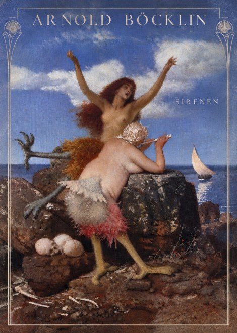 Arnold Böcklin Sirenen No6 - Plakát
