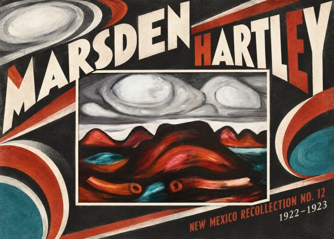 Marsden Hartley New Mexico Recollection No. 12 No5 - Plakát