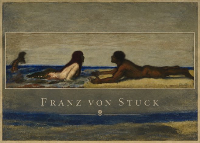 Franz von Stuck Mermaids No5 - Plakát
