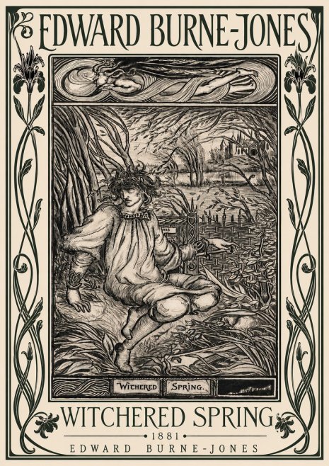 Edward Burne-Jones Withered Spring No5 - Plakát
