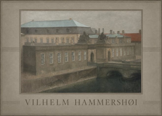 Vilhelm Hammershøi The Old Christiansborg, Late Autumn No3 - Plakát