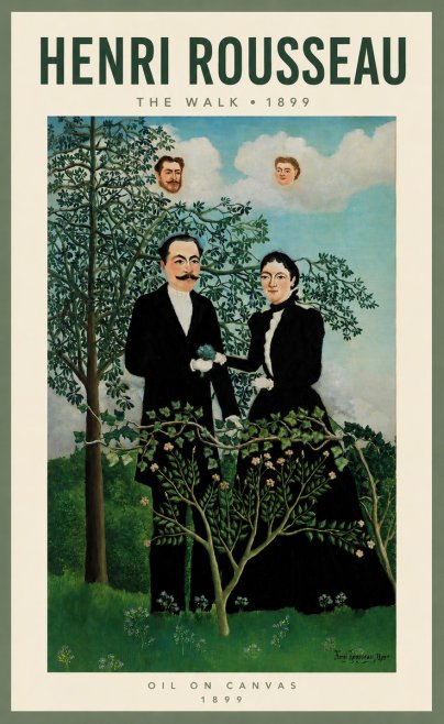 Rousseau The Walk No4 - Plakát