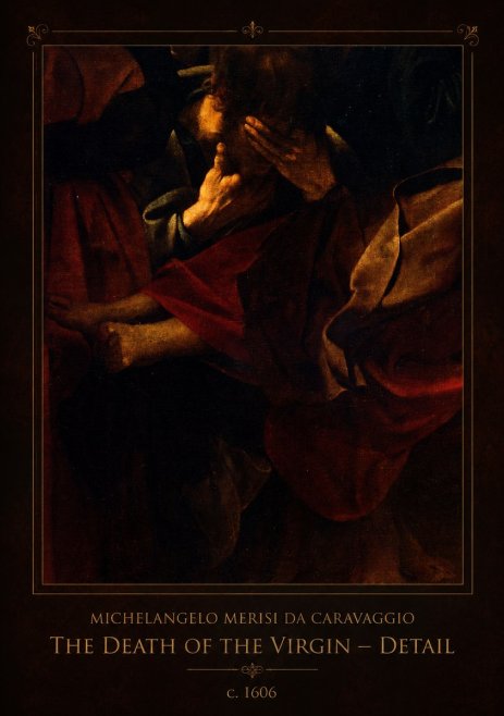 Michelangelo Merisi da Caravaggio The Death of the Virgin – Detail No1 - Plakát