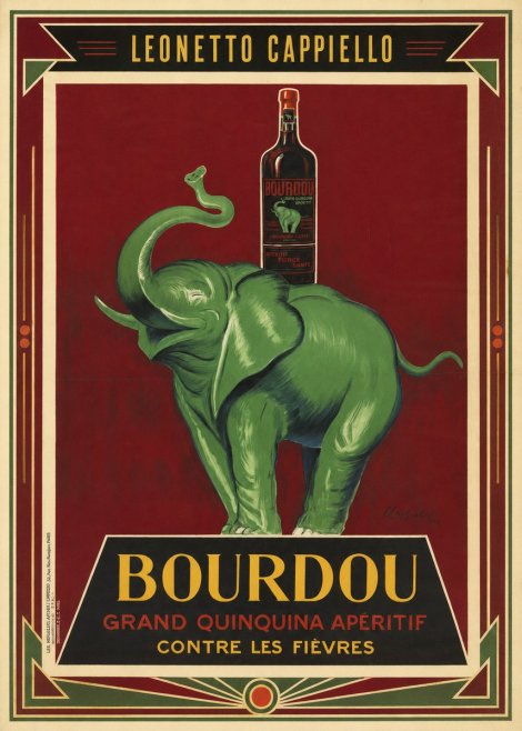 Leonetto Cappiello Bourdou No1 - Plakát