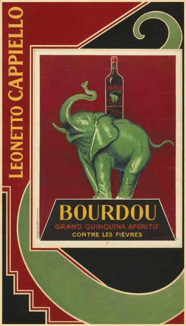 Leonetto Cappiello Bourdou No2 - Plakát