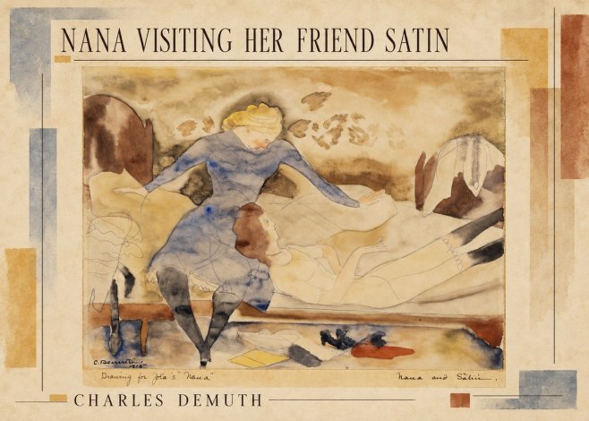 Charles Demuth Nana Visiting Her Friend Satin No2 - Plakát