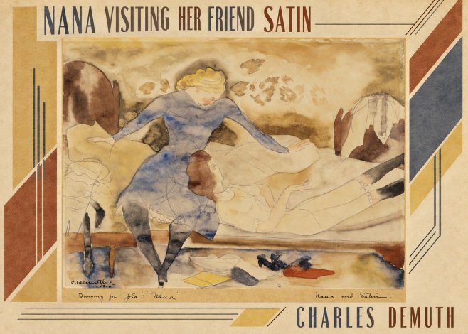 Charles Demuth Nana Visiting Her Friend Satin No3 - Plakát