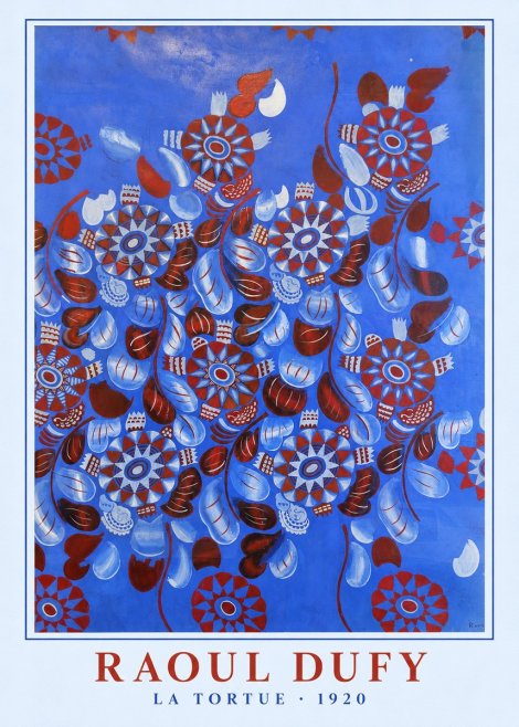 Raoul Dufy La Tortue No2 - Plakát