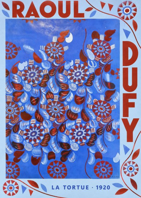 Raoul Dufy La Tortue No6 - Plakát