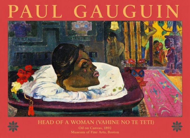 Paul Gauguin Mata Mua (in Memory Of) No6 - Plakát