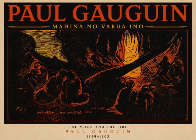 Paul Gauguin Mahina No Varua Ino No5 - Plakát