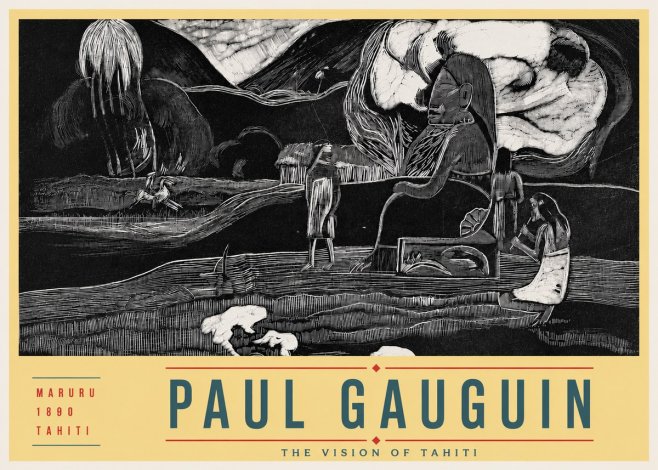 Paul Gauguin Maruru No4 - Plakát