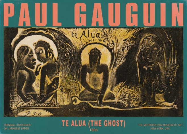 Paul Gauguin Te Alua (the Ghost) No2 - Plakát