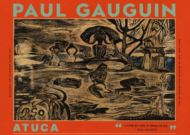 Paul Gauguin Atuca No2 - Plakát