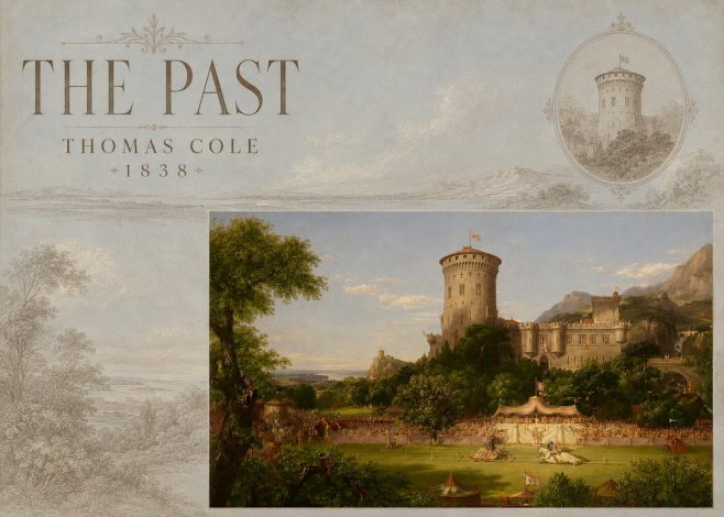 Thomas Cole The Past No4 - Plakát